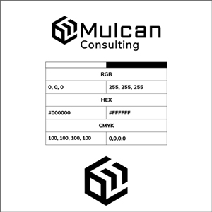 Mulcan Consulting Logo kolorystyka