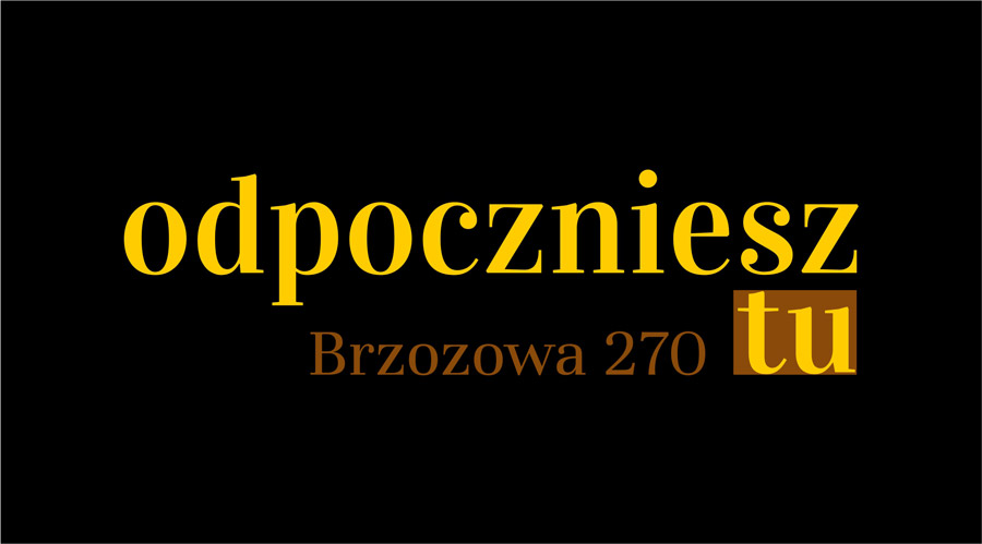 Odpoczniesz tu logo